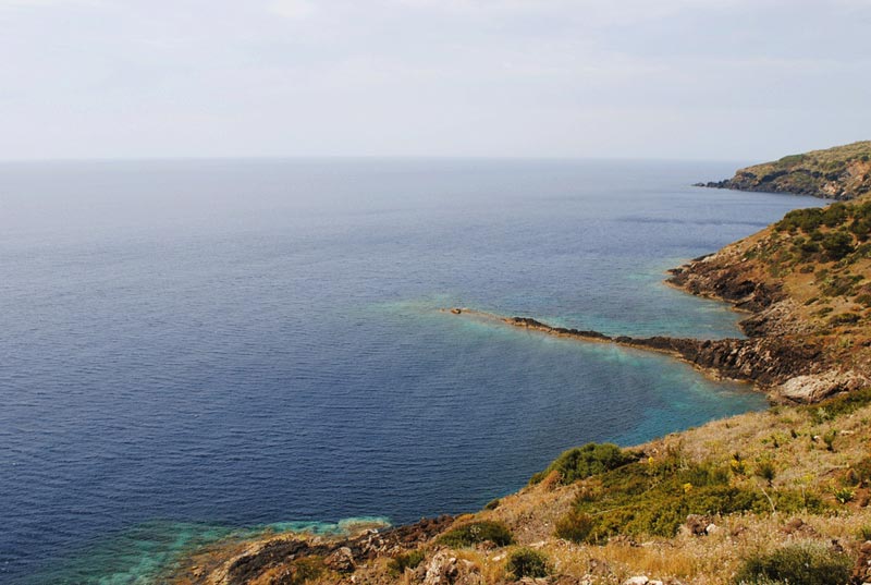 Palermo fishing area, high cliff